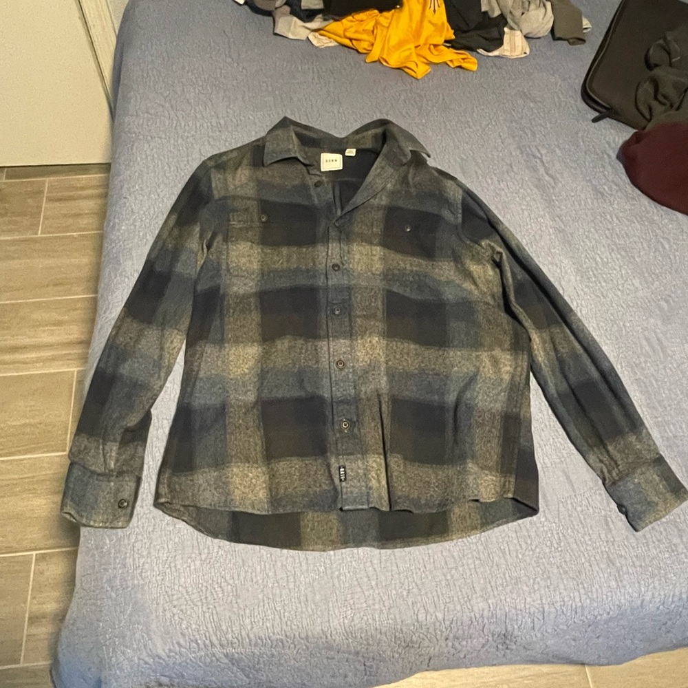 ROWM blue flannel